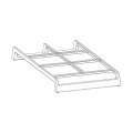 Cooker Pan Support - 3546464029 Grid pan Support central [Electrolux Aeg]